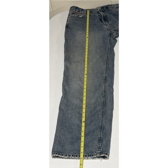 Vintage US Polo Assn Jeans Mens 34x34 Blue Carpenter Utility Workwear Y2K - Picture 14 of 16